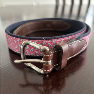 Vineyard Vines Pink and Blue Kids Belt